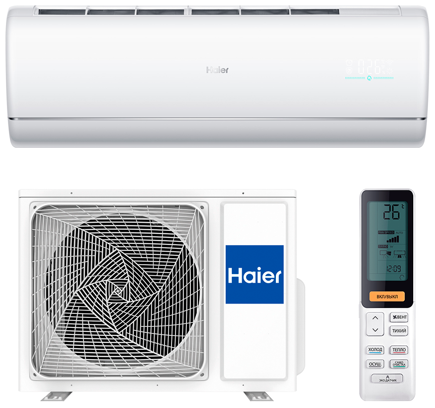 Сплит-система Haier AS25S2SJ1FA-W / 1U25MECFRA внутренний и внешний блок