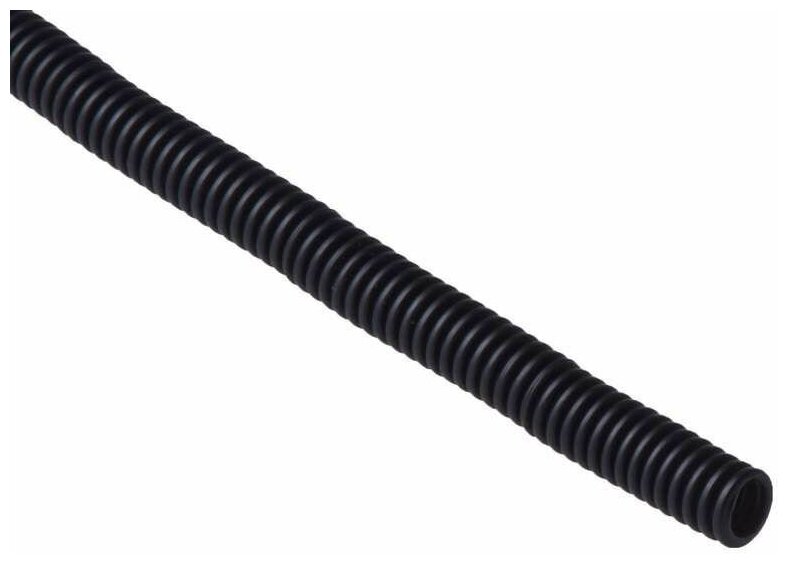 Труба гофрированная ПНД легкая d20мм с протяжкой черн. (уп.20м) Ruvinil 22001(20)