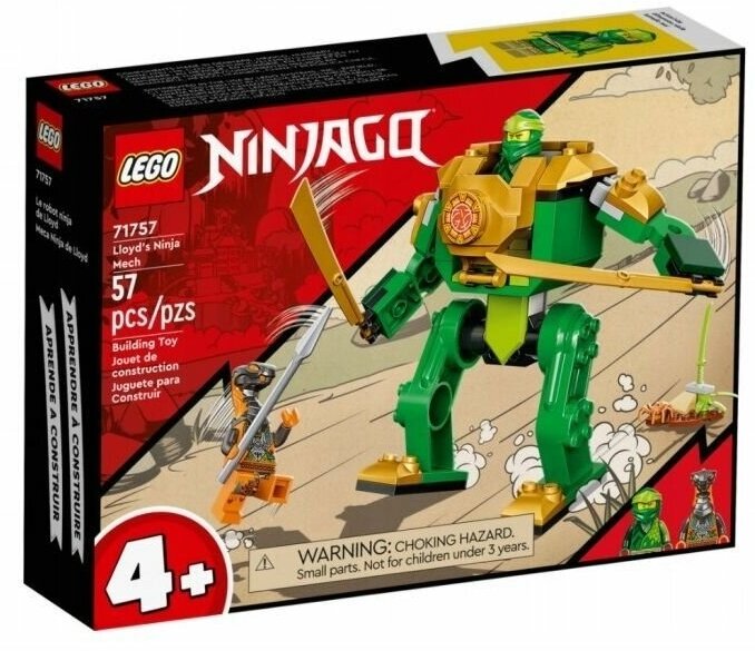Конструктор LEGO Мех Ллойда-ниндзя (71757 Lloyd's Ninja Mech Set 71757)