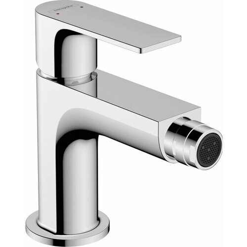 Смеситель для биде Hansgrohe Rebris E с донным клапаном, хром (72211000) 72211000 hg rebris e смеситель для биде