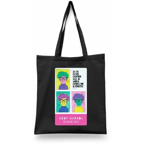 фото Сумка шоппер каждому своё, черный