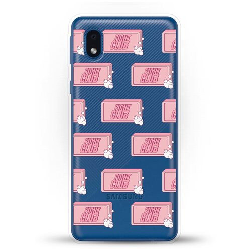 фото Силиконовый чехол fc на samsung galaxy a01 core andy & paul