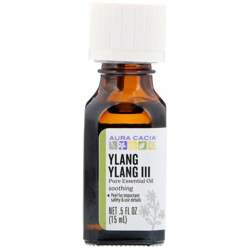 Иланг иланг III, 100% эфирное масло Aura Cacia, 15 мл