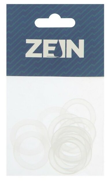 Прокладка уплотнительная ZEIN, PPC, 1", 32 х 5 х 4 мм, силиконовая, 10 шт. (арт. 9096849)