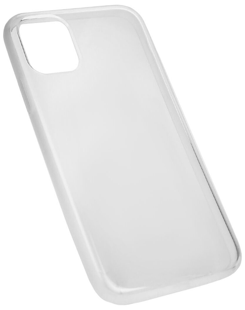 Чехол защитный TPU LuxCase для Apple iPhone 11, Белый №6, 2 мм - фото №2