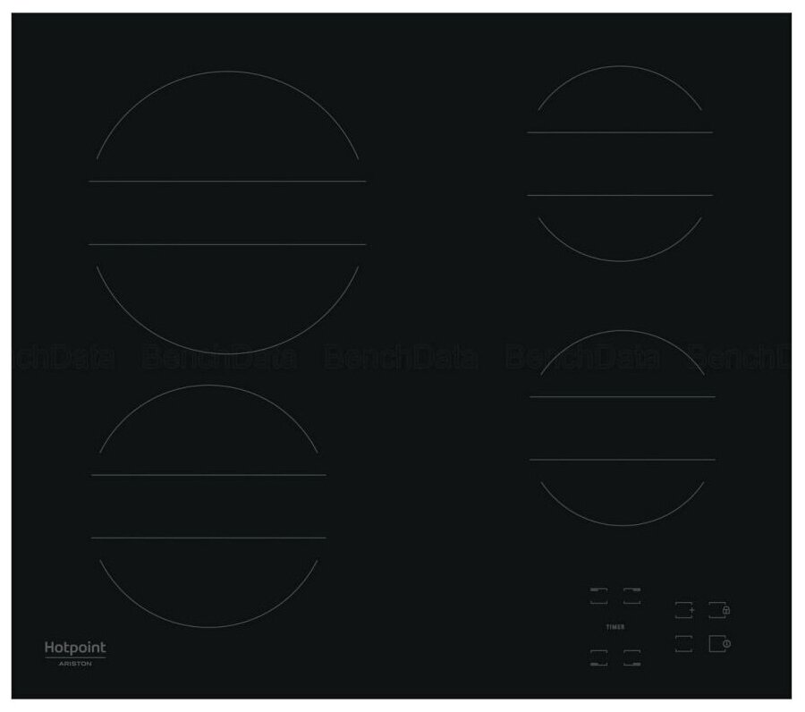 Электрическая варочная панель Hotpoint-Ariston HR 641 C CM, черный