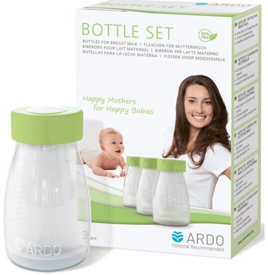 Набор из трех бутылочек Ardo Bottle Set - 150 мл