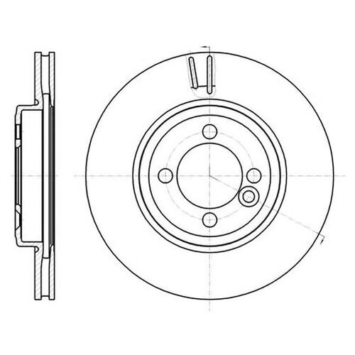 фото Тормозной диск roadhouse 61081.10 road house