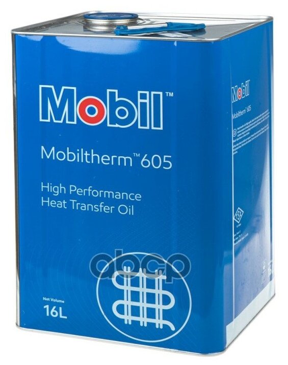 Циркуляционное масло Mobil therm 605 16 л