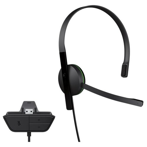 фото Microsoft гарнитура chat headset для xbox one (s5v-00015) черный