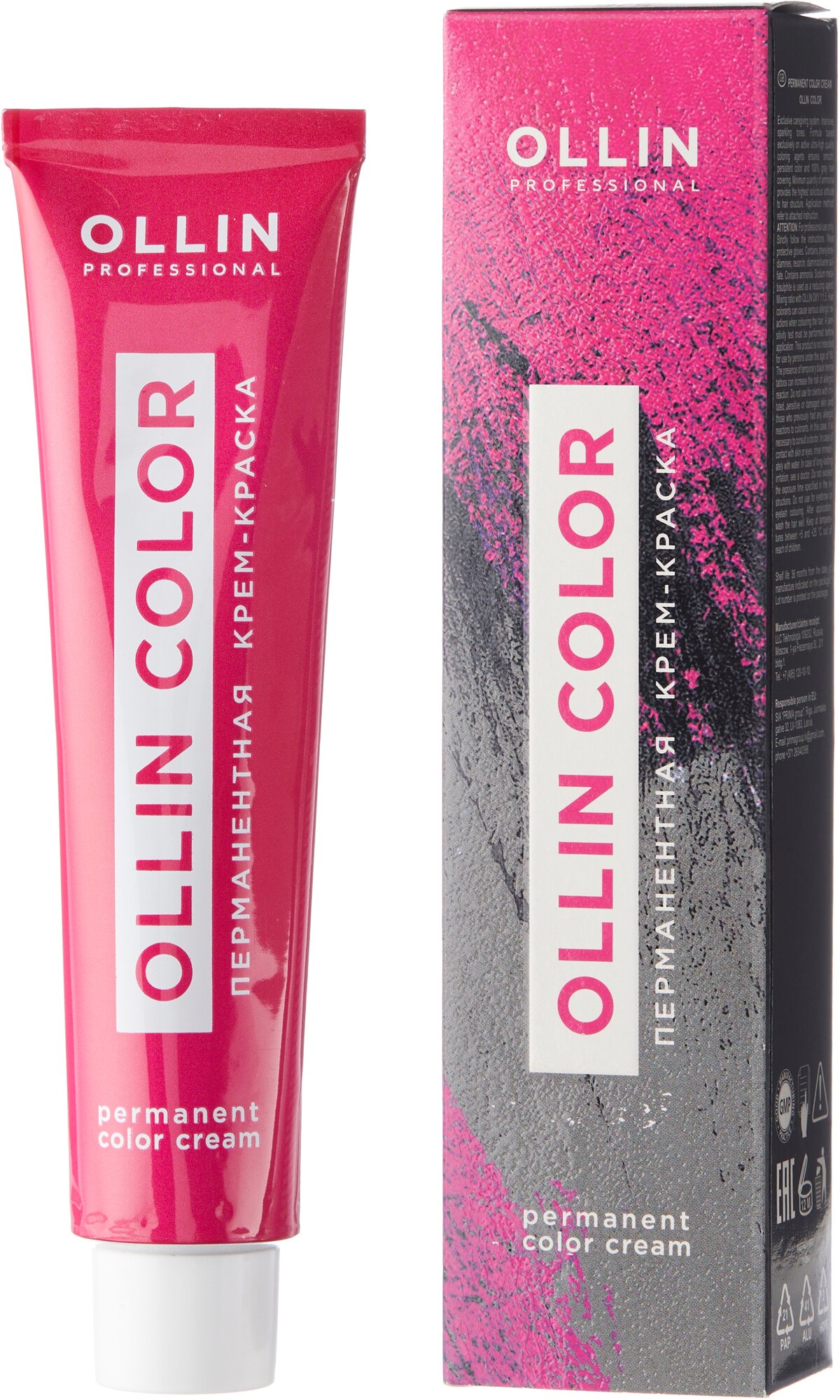 OLLIN Professional Color перманентная крем-краска для волос