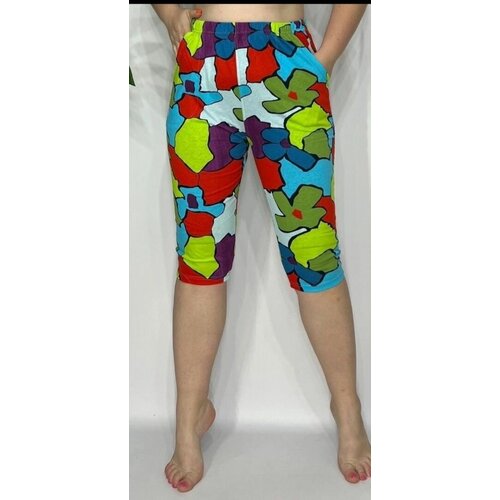 Бриджи ЭНН, размер 50, зеленый