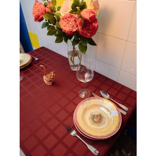 Скатерть пасхальная на стол хлопковая 150х120