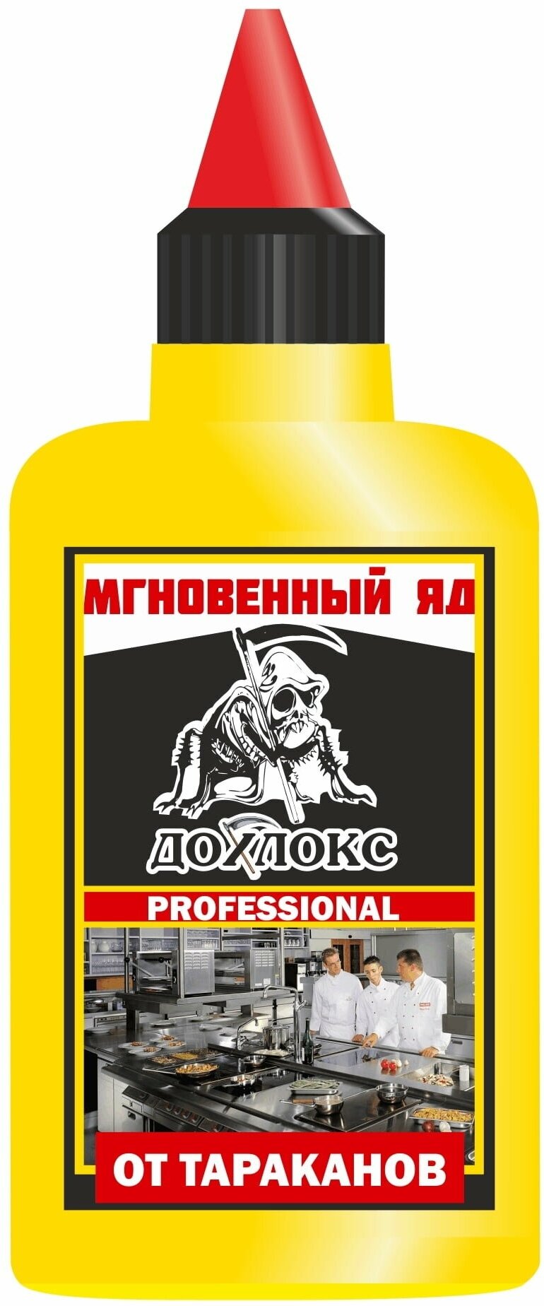 Гель Дохлокс Professional "Мгновенный яд" от тараканов, 100 мл