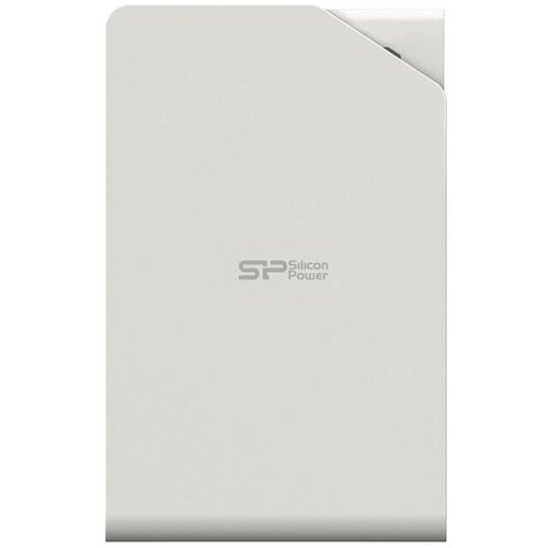 Портативный HDD Silicon Power Stream S03 1 TB USB 3.2, белый, пластик