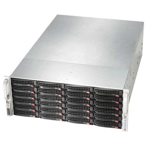 Сервер Supermicro SuperStorage 6049P-E1CR24L без процессора/без ОЗУ/без накопителей/количество отсеков 3.5