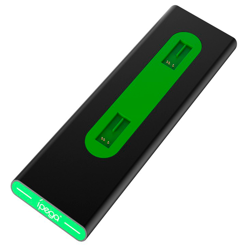 IPEGA Зарядная станция для контроллеров Xbox One (PG-XB003), черный/зеленый