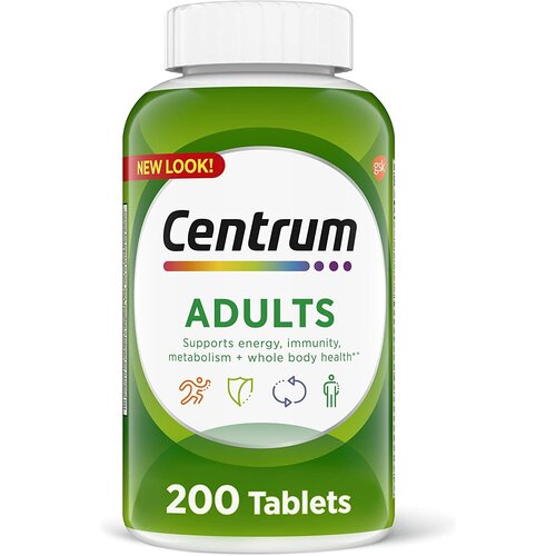 Мульти Витамины Centrum Adults 200шт