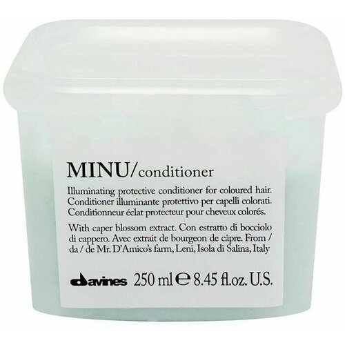 DAVINES Защитный кондиционер для сохранения цвета волос Minu Conditioner