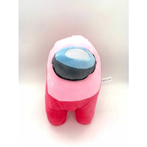 Мягкая плюшевая игрушка Амонг ас (Among us) 20 см розовый