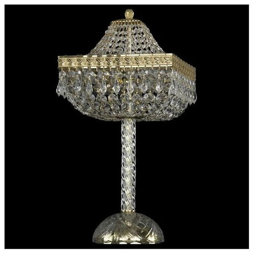 Лампа декоративная Bohemia Ivele Crystal 19012L4/H/25IV G, E14, 160 Вт, бесцветный, 4 шт.