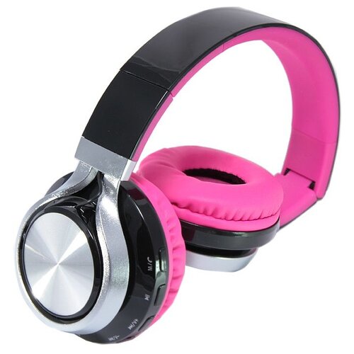 Беспроводные наушники DEEPBASS BT-9916 розовые 119500₽