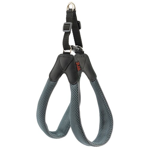 Шлейка трехслойная для собак Tappi Орион №4 серая 41 - 47 см (1 шт)