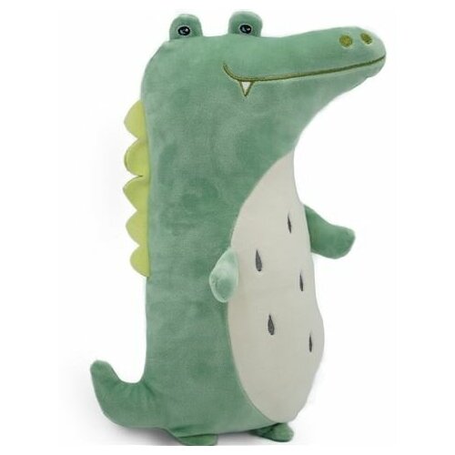 Мягкая игрушка UNAKY Soft toy Крокодил Дин большой, 34 см, мультиколор