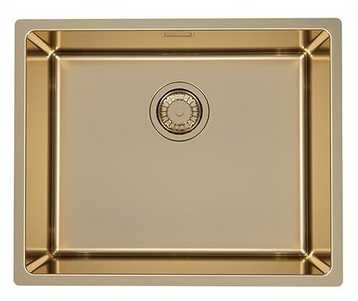 Мойка KOMBINO 50 MONARCH BRONZE SAT-90 542X442X195 U в компл. с выпуском без сифона,