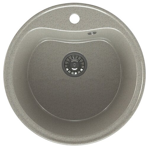 Врезная кухонная мойка 48х48см, MAXSTONE MS-4, песочный