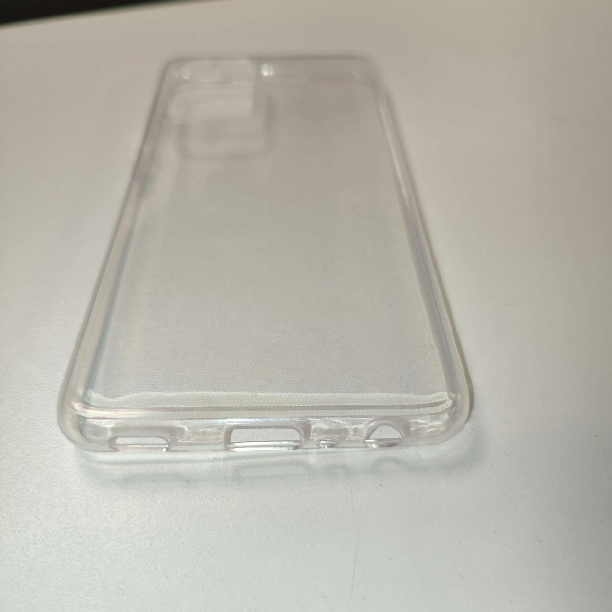 Чехол защитный TPU LuxCase для Samsung Galaxy A52, Прозрачный, 1,1 мм - фото №5
