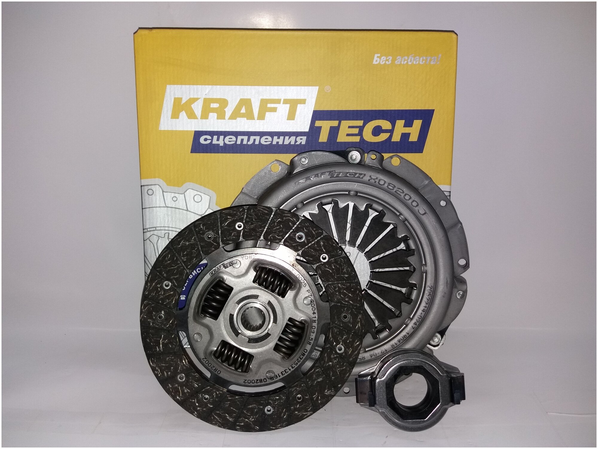 KRAFTTECH комплект сцепления NISSAN ALMERA N16/PRIMERA P11/P12 1.5-1.6 00- W21200J