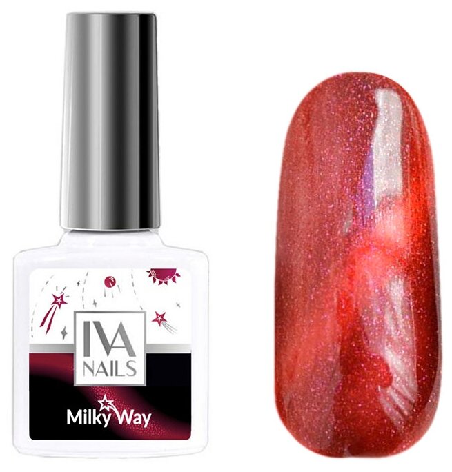 Гель-лак IVA NAILS Milky Way №08, 8 мл