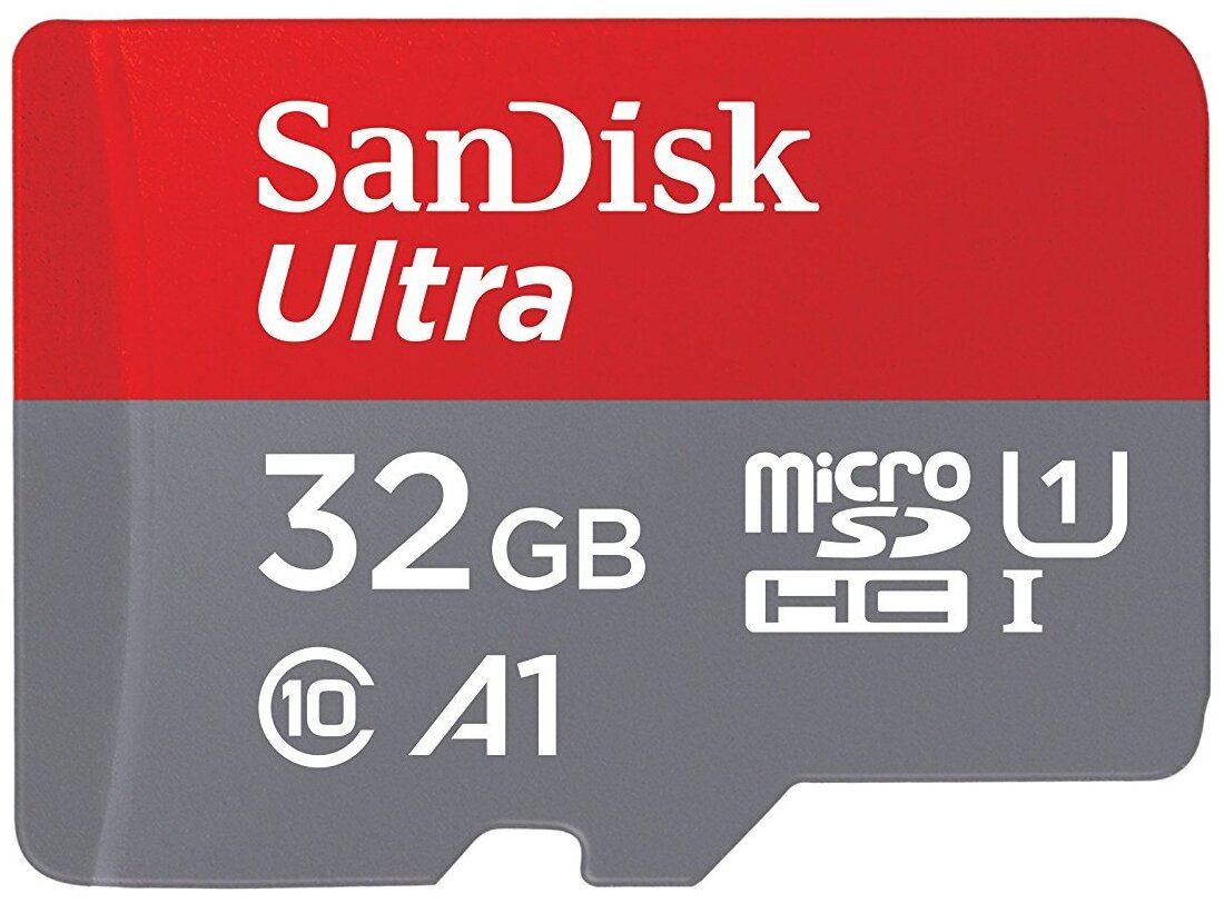 Карта памяти MicroSD SanDisk Ultra 32GB (SDSQUAR-032G-GN6MA)