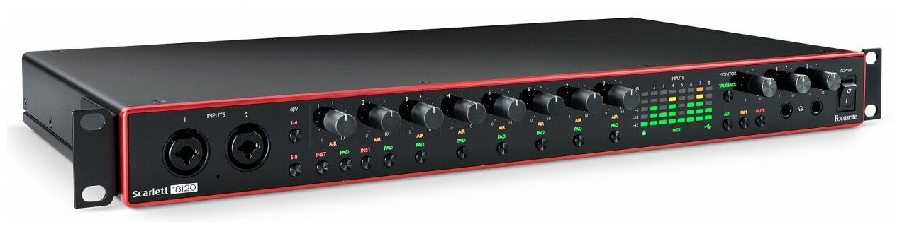 Focusrite Scarlett 18i20 3rd Gen аудио интерфейс USB