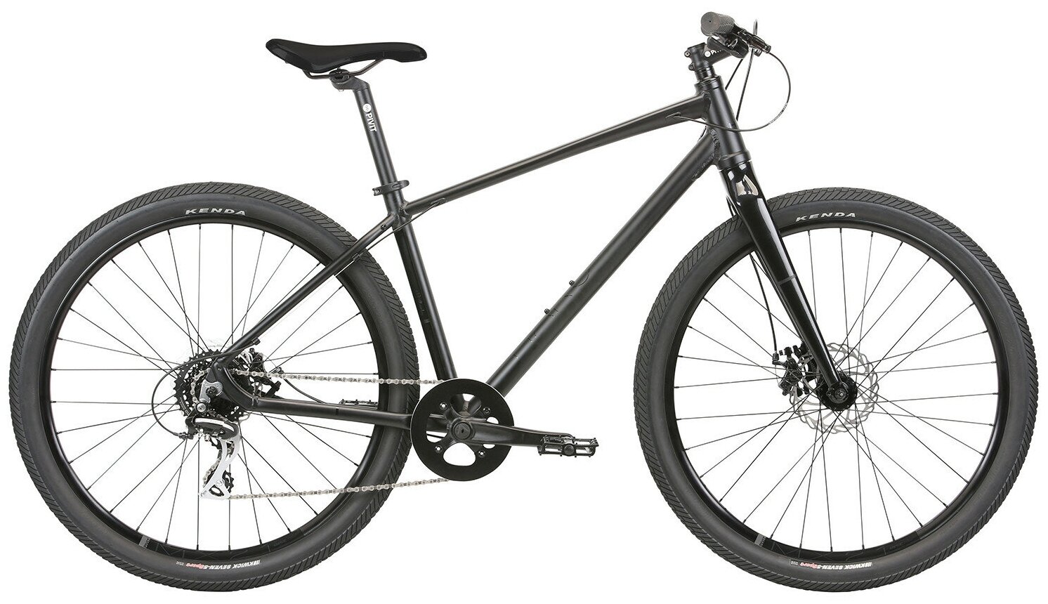 Городской велосипед Haro Beasley 27.5 (2021) черный 19"
