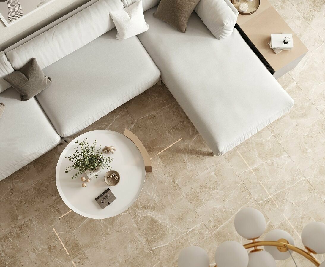 фото Керамогранит Laparet Obsidian Taupe 60х60 Полированный 1,44 м2; ( 4 шт/упак)