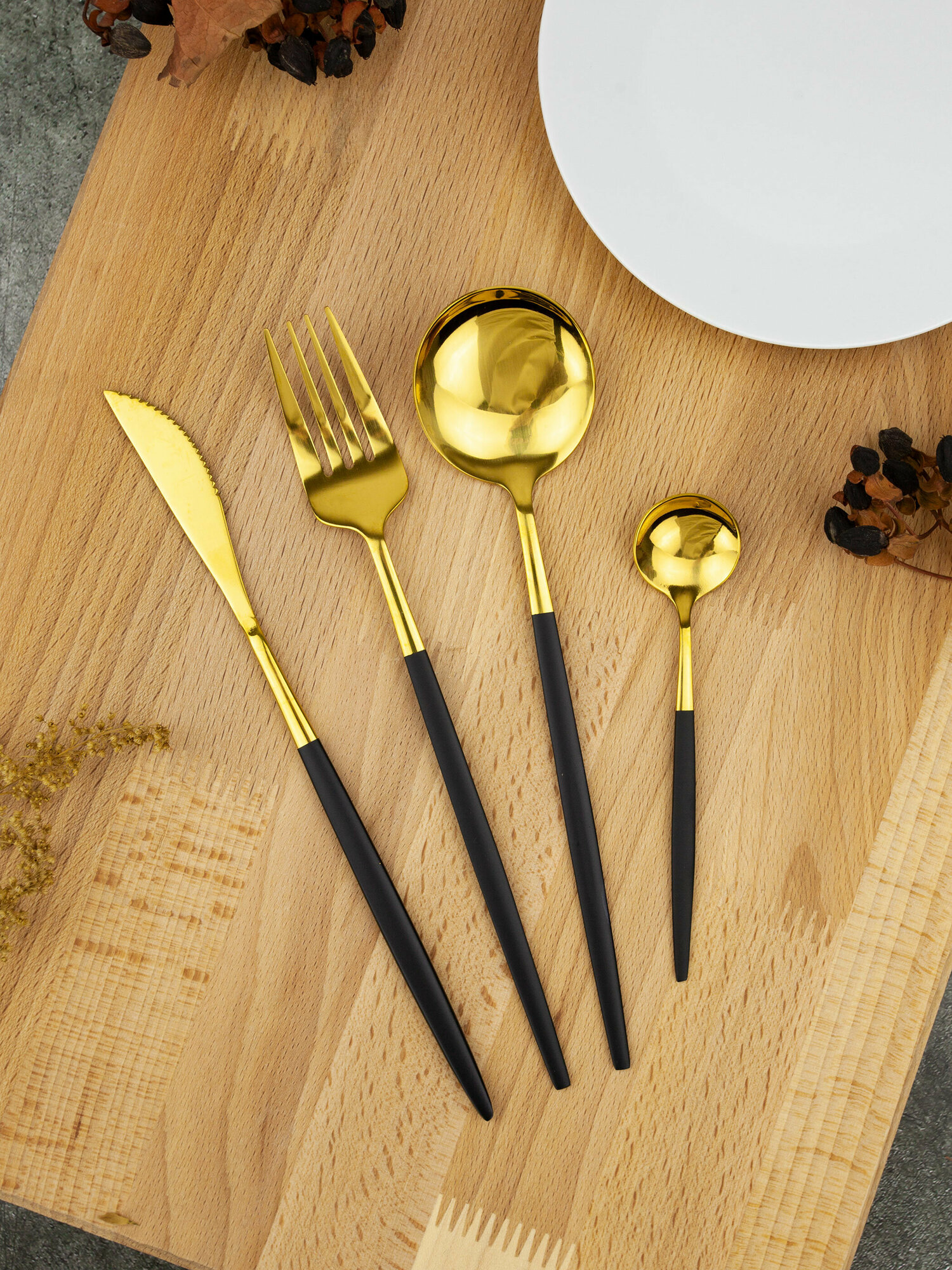 фото Столовый набор 4 пр. "MercuryHaus", MC - 3106