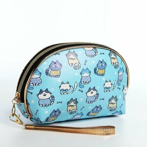 фото Косметичка 24х24 см, голубой promarket