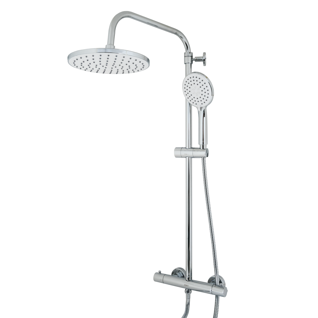 фото Душевая стойка Esko ST2050LM 1 режим с термостатом цвет серый/серебристый