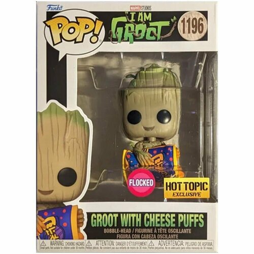 Funko Фигурка Funko POP! Guardians of The Galaxy: Groot With Cheese Puffs