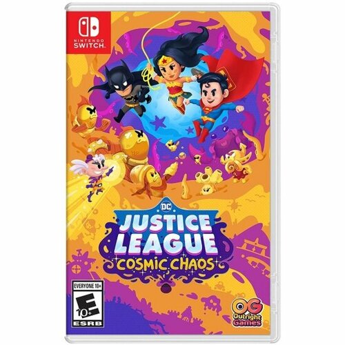 Игра Nintendo для Switch DC's Justice League. Cosmic Chaos, английская версия набор dc s justice league cosmic chaos [xbox one английская версия] xbox x геймпад белый qas 0001