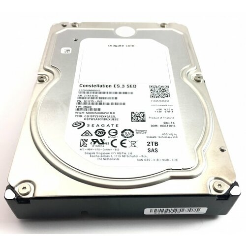 Жесткий диск Seagate 1C1275 2Tb 7200 SAS 35 HDD 3074000₽