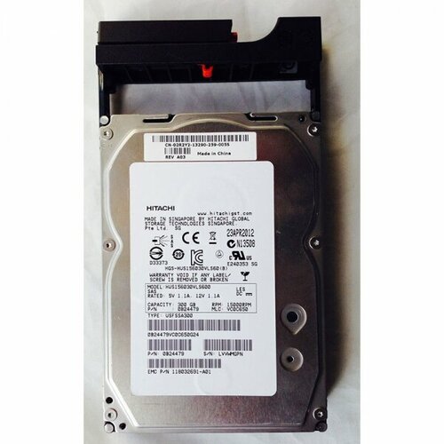Жесткий диск EMC 0B24479 300Gb SAS 35 HDD 7631000₽