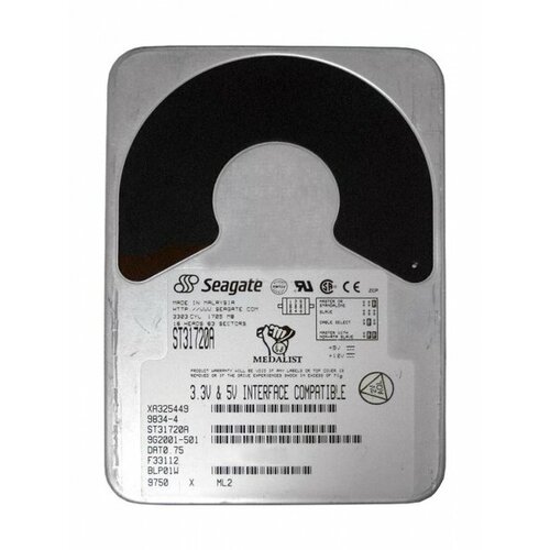 Жесткий диск Seagate ST31720A 17GB 4500 IDE 35 HDD 2948000₽