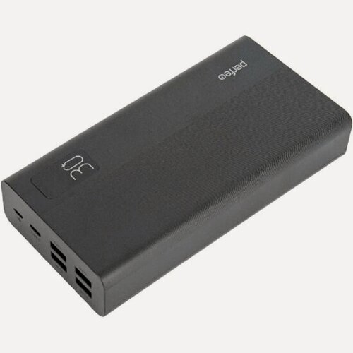 Изображение товара Внешний аккумулятор Perfeo Mountains 30000 mAh black