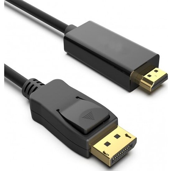 Кабель Ks-is DP 20M HDMI 19M 4K экран.(KS-744-3) 3м