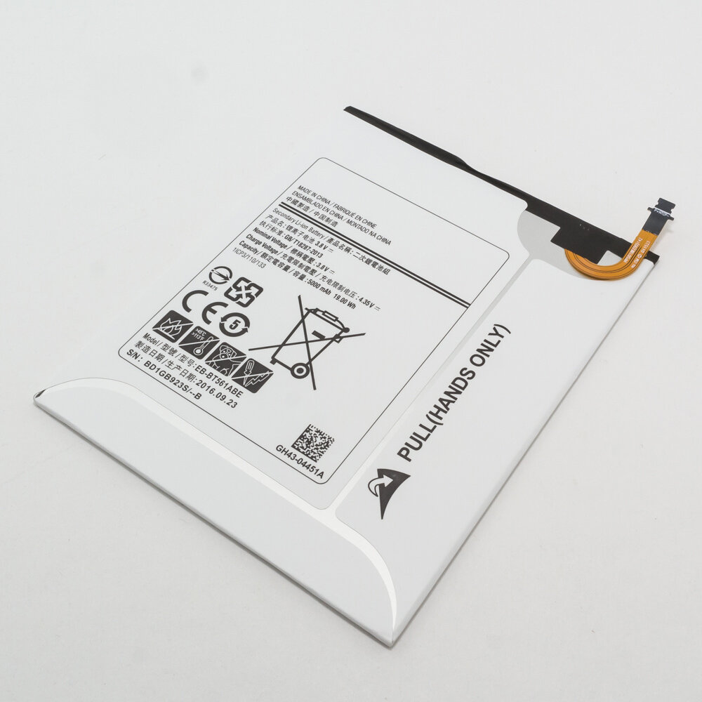 Аккумулятор EB-BT561ABE для планшета Samsung Galaxy Tab E 9.6 SM-T560 3.8V 5000mAh