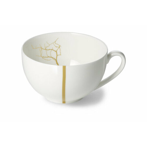 Чашка чайно-кофейная Dibbern Золотой лес 250 мл, фарфор костяной