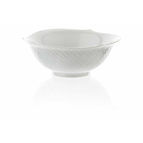 Салатник Meissen индивидуальный 14,5см Игра волн, рельеф, белый